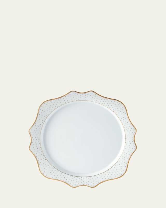Simply Anna Antique Polka Charger Plate